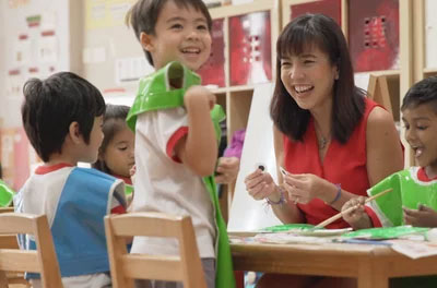 Red SchoolHouse on A Class Above